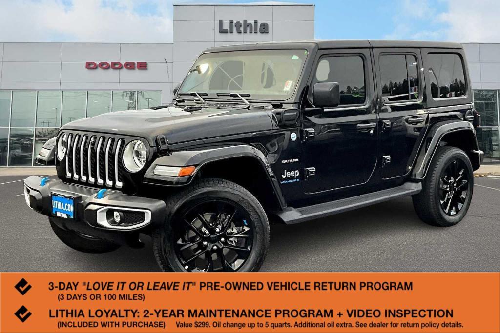 used 2023 Jeep Wrangler 4xe car, priced at $32,995