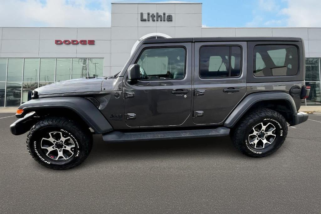 used 2020 Jeep Wrangler Unlimited car, priced at $31,900