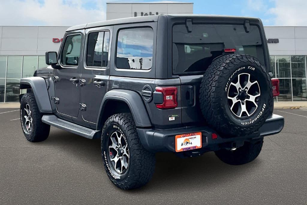 used 2020 Jeep Wrangler Unlimited car, priced at $31,900