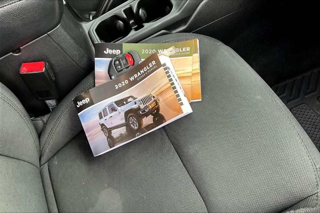 used 2020 Jeep Wrangler Unlimited car, priced at $31,900