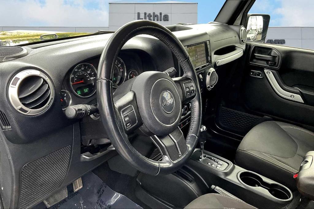 used 2018 Jeep Wrangler JK Unlimited car, priced at $23,500