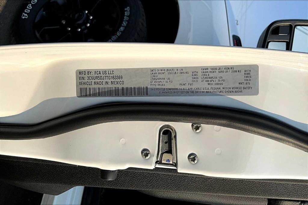 new 2026 Ram 2500 car, priced at $61,500