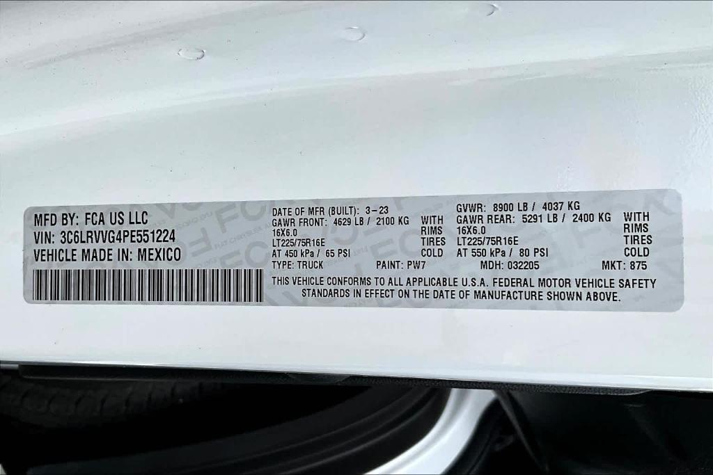 used 2023 Ram ProMaster 2500 car, priced at $36,000
