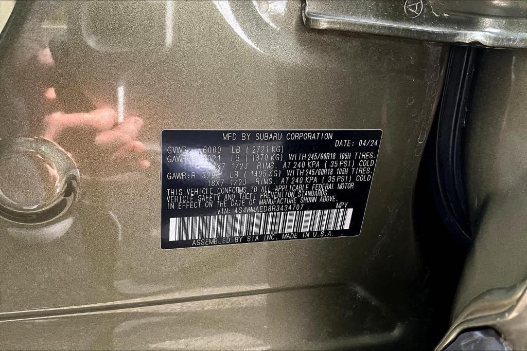 used 2024 Subaru Ascent car, priced at $36,500