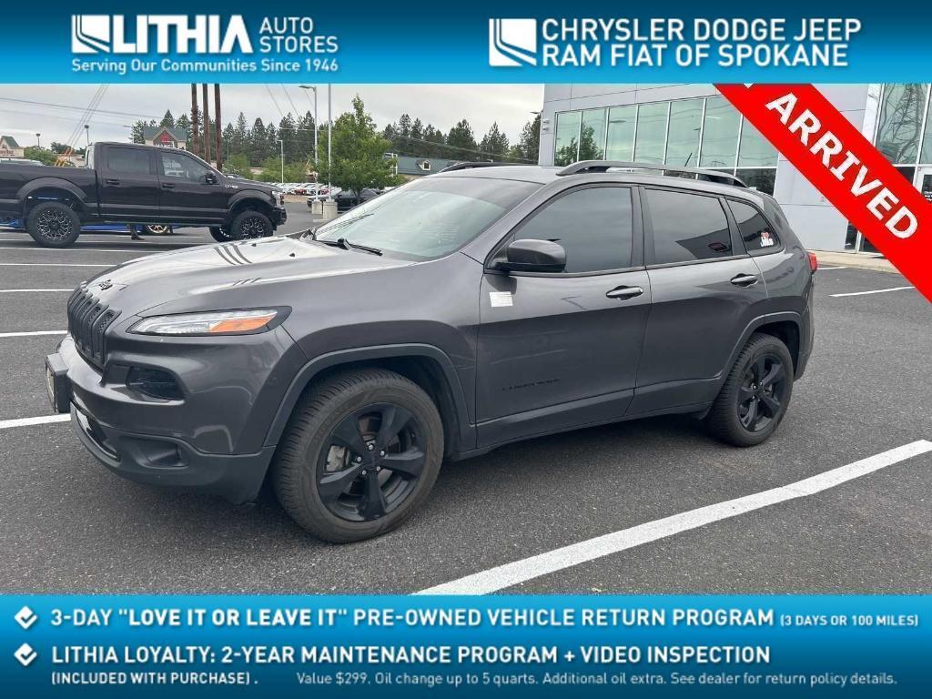 used 2018 Jeep Cherokee car, priced at $14,200