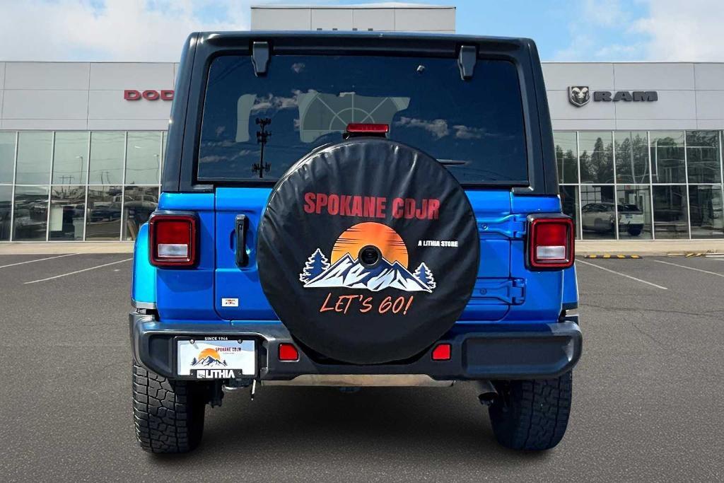 used 2023 Jeep Wrangler car, priced at $31,999