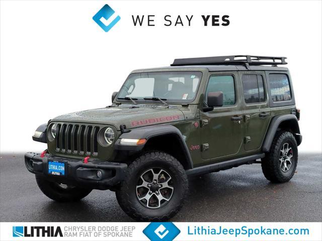 used 2021 Jeep Wrangler Unlimited car, priced at $38,986