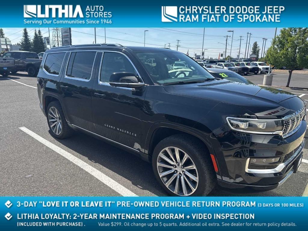 used 2022 Jeep Grand Wagoneer car, priced at $54,000