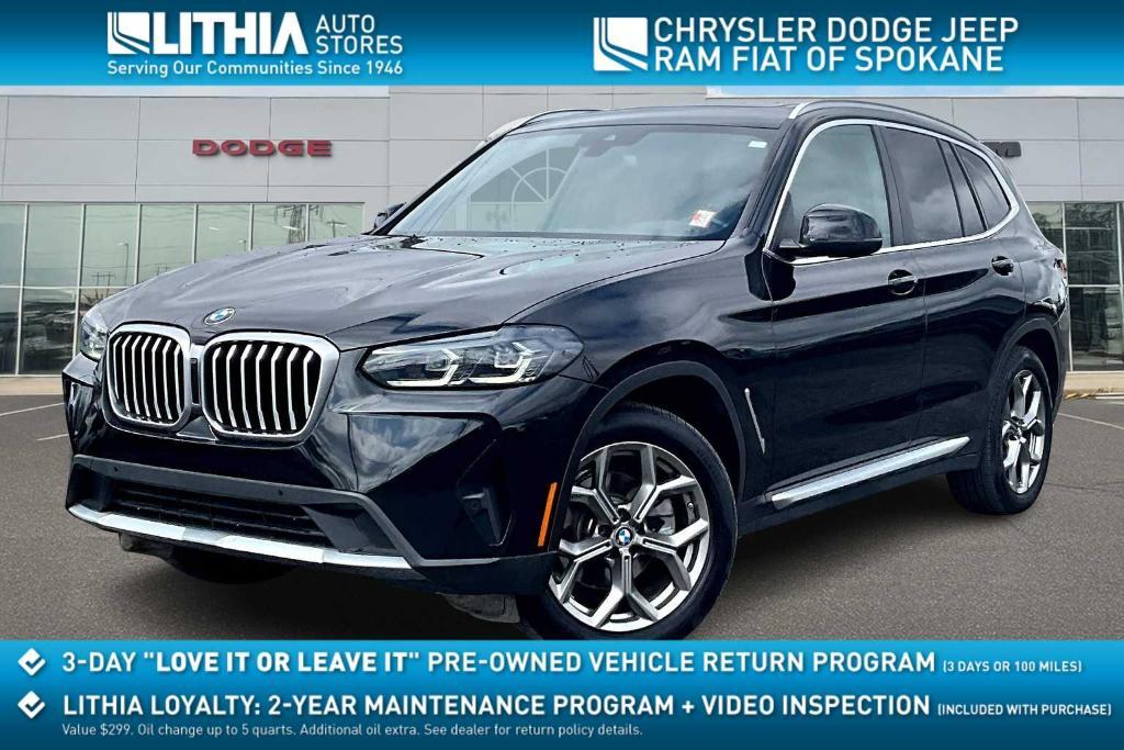 used 2022 BMW X3 car, priced at $32,500