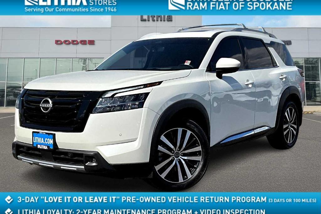 used 2024 Nissan Pathfinder car, priced at $46,000