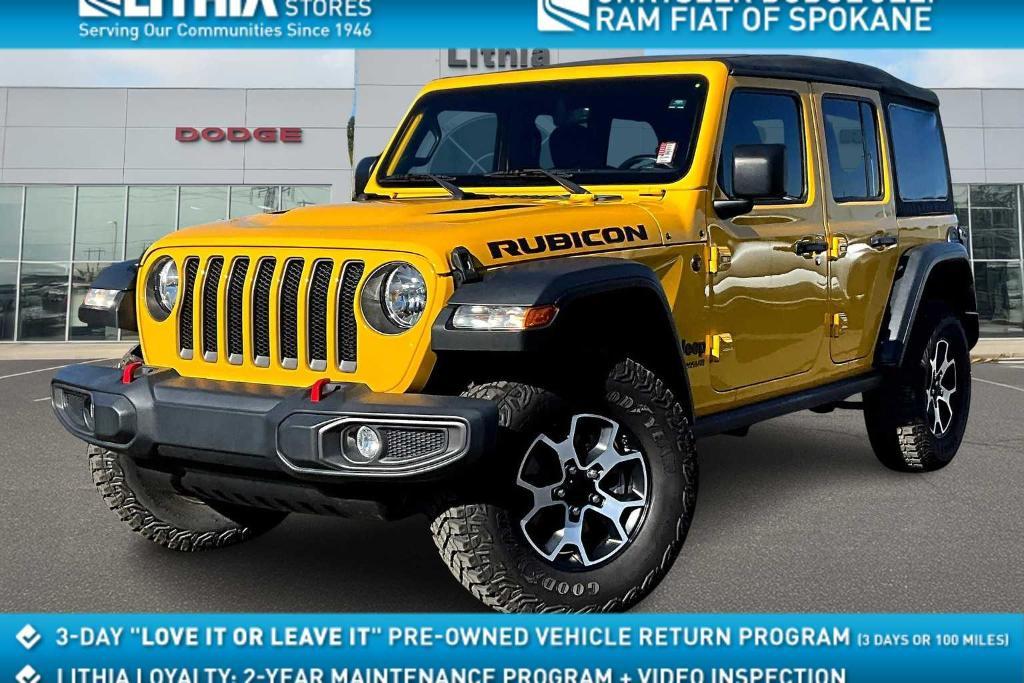 used 2021 Jeep Wrangler Unlimited car, priced at $34,900