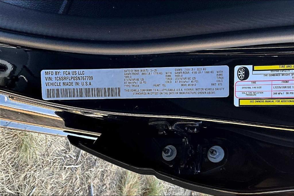 new 2025 Ram 1500 car, priced at $72,900