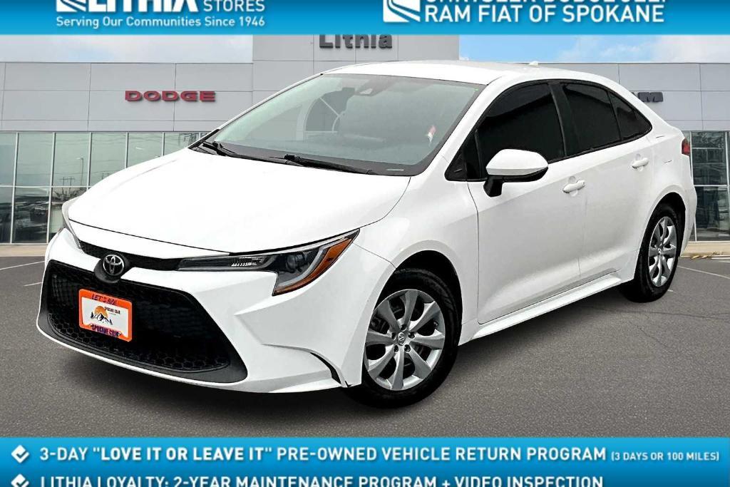 used 2021 Toyota Corolla car, priced at $18,000