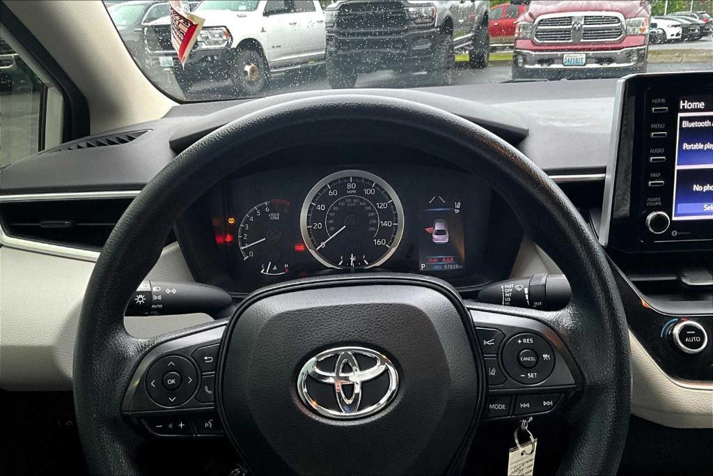 used 2021 Toyota Corolla car, priced at $18,000