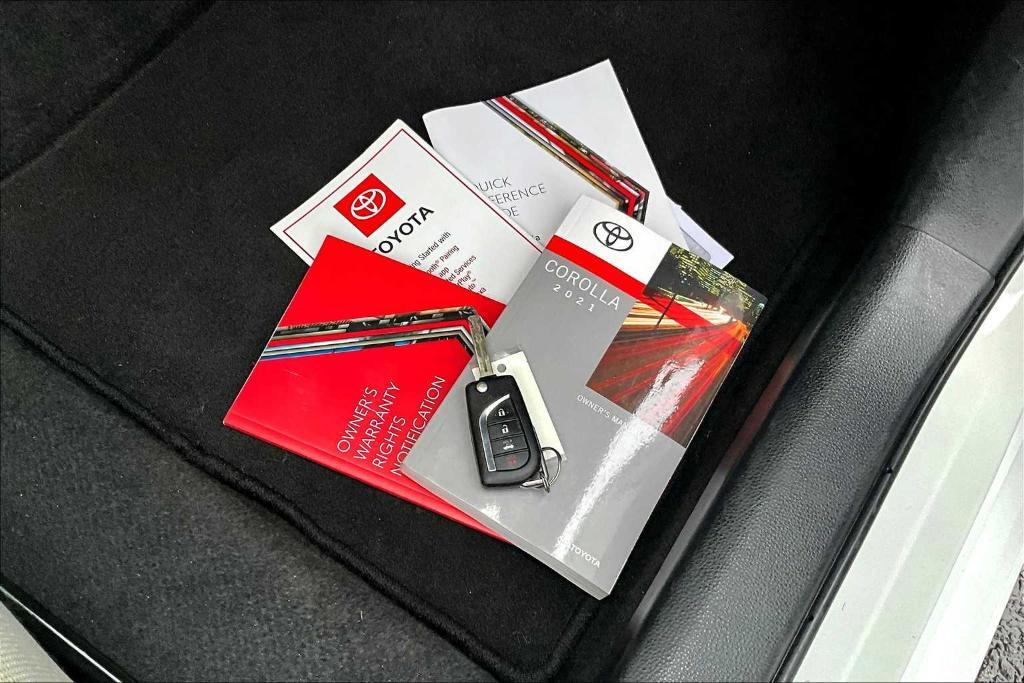 used 2021 Toyota Corolla car, priced at $18,000