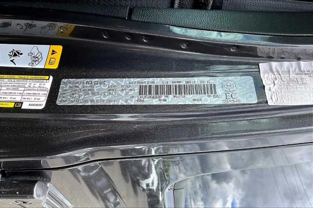 used 2019 Jeep Wrangler Unlimited car, priced at $38,000