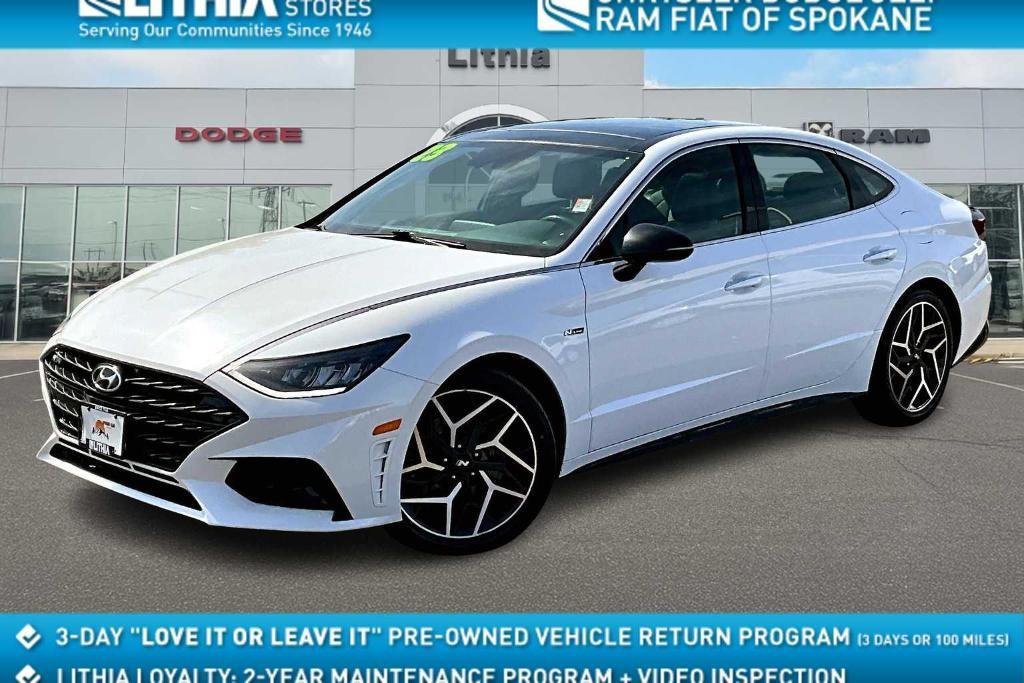 used 2023 Hyundai Sonata car, priced at $23,000