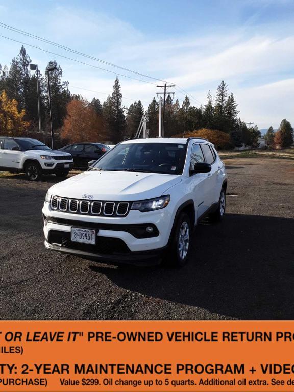 used 2024 Jeep Compass car, priced at $19,995