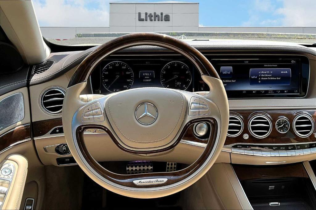 used 2016 Mercedes-Benz S-Class car, priced at $22,000