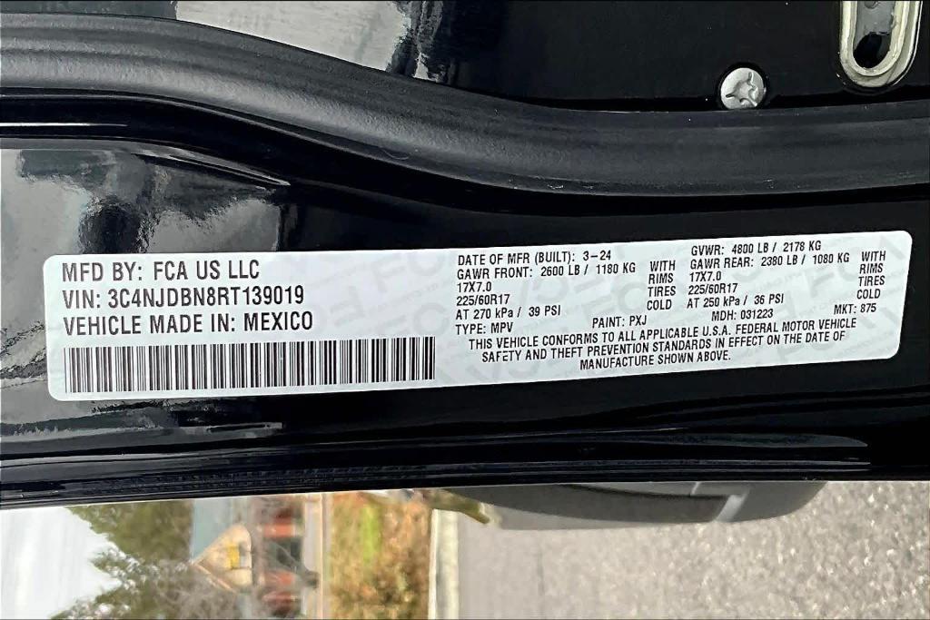 used 2024 Jeep Compass car, priced at $20,995