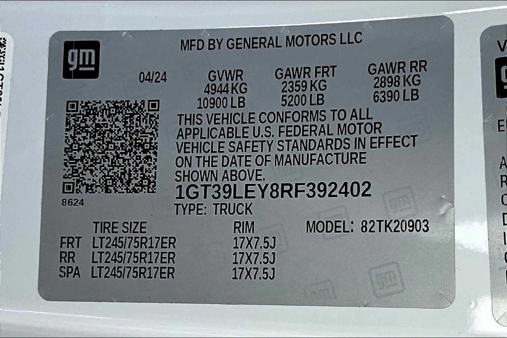 used 2024 GMC Sierra 2500 car, priced at $54,000
