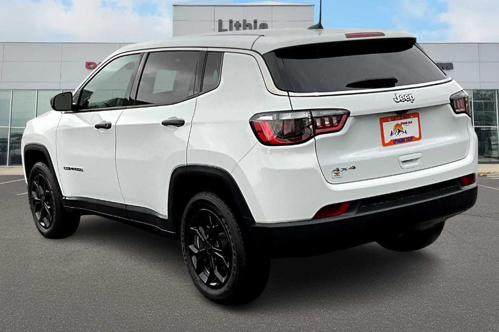 used 2024 Jeep Compass car, priced at $22,900
