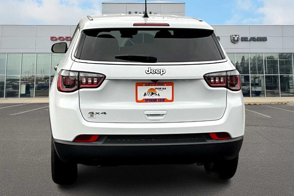 used 2024 Jeep Compass car, priced at $22,900