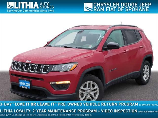 used 2018 Jeep Compass car, priced at $13,000