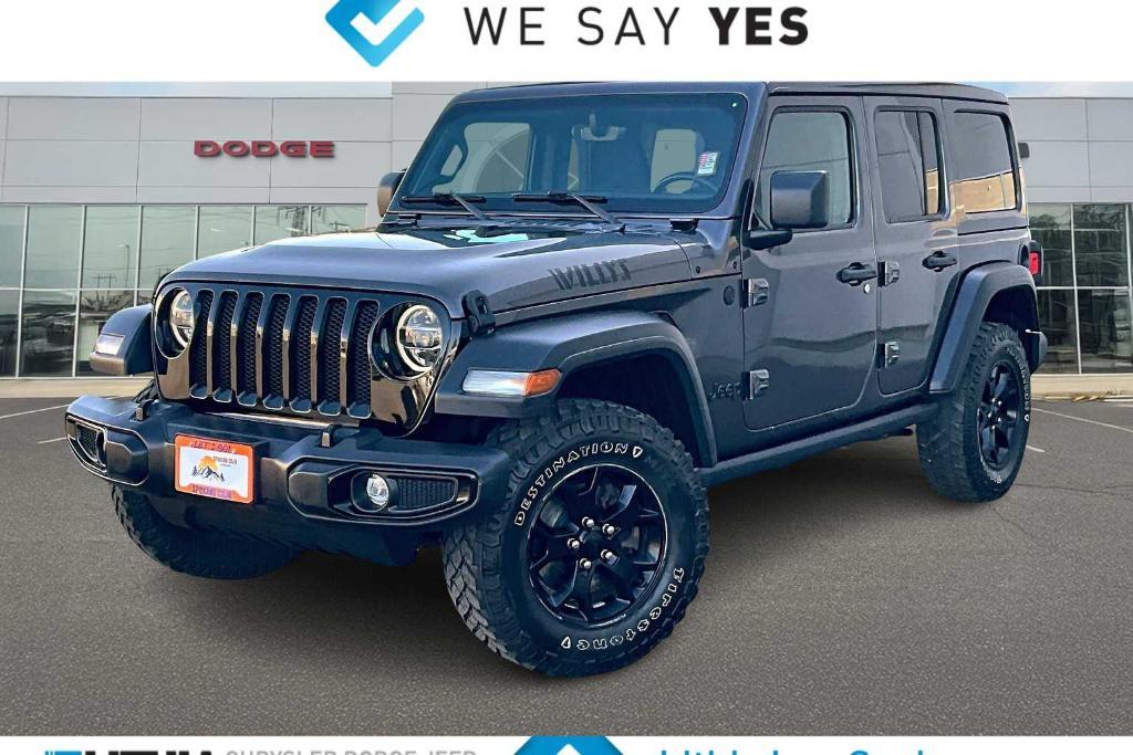 used 2021 Jeep Wrangler Unlimited car, priced at $31,000