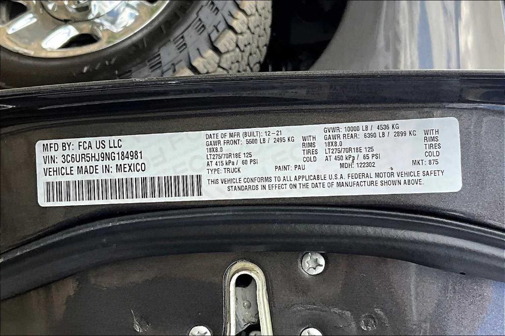 used 2022 Ram 2500 car, priced at $29,900