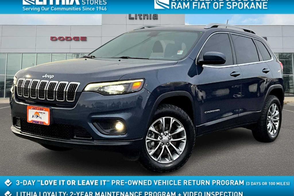 used 2019 Jeep Cherokee car, priced at $17,500