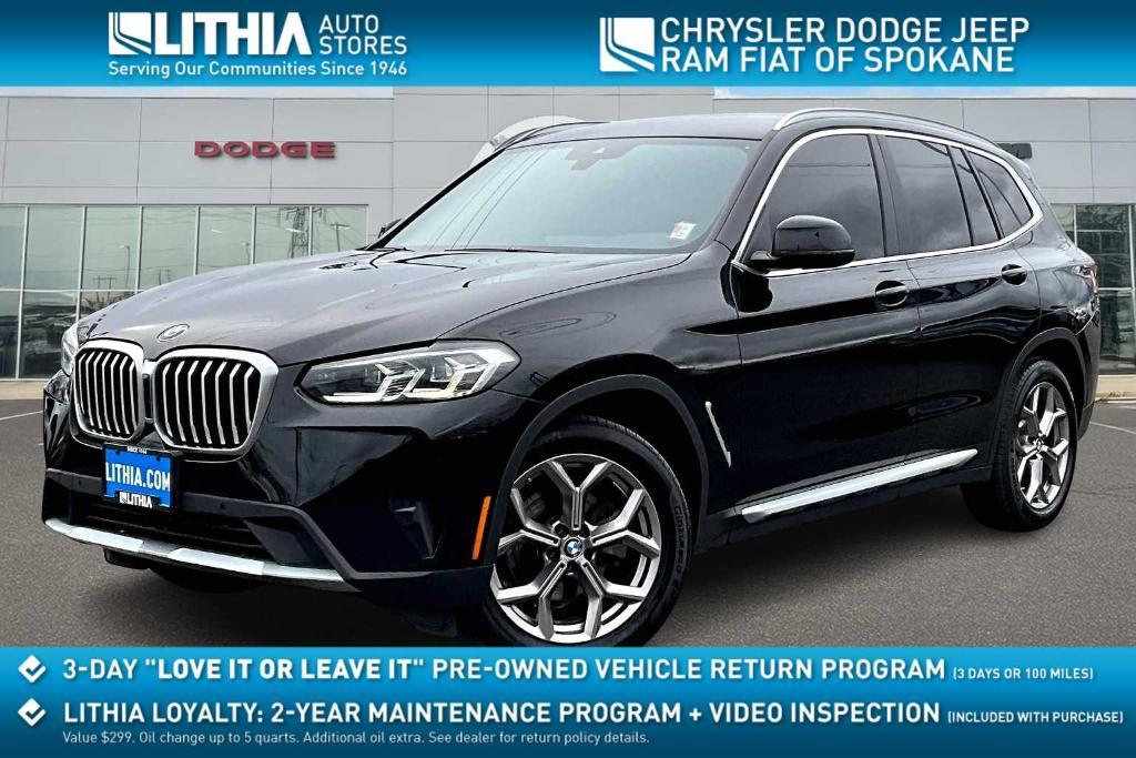 used 2022 BMW X3 car, priced at $30,850