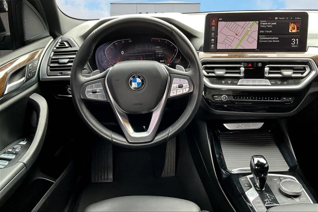 used 2022 BMW X3 car, priced at $30,850