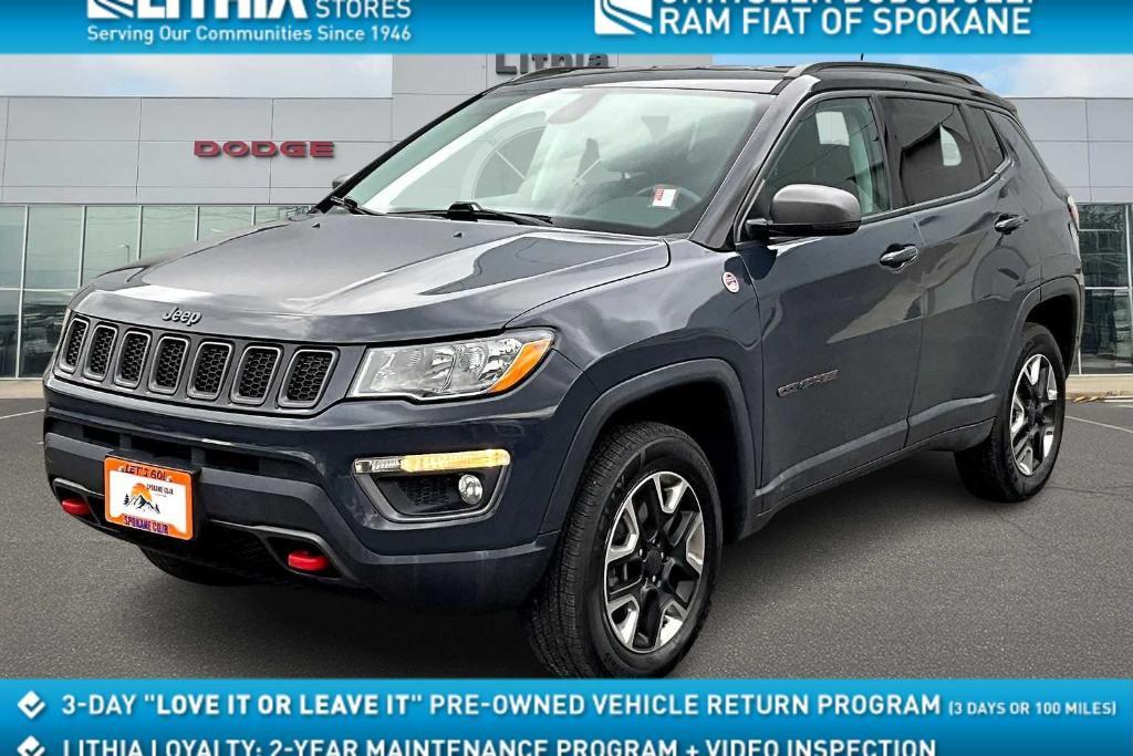 used 2018 Jeep Compass car, priced at $15,500