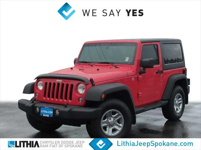 used 2014 Jeep Wrangler car, priced at $19,988