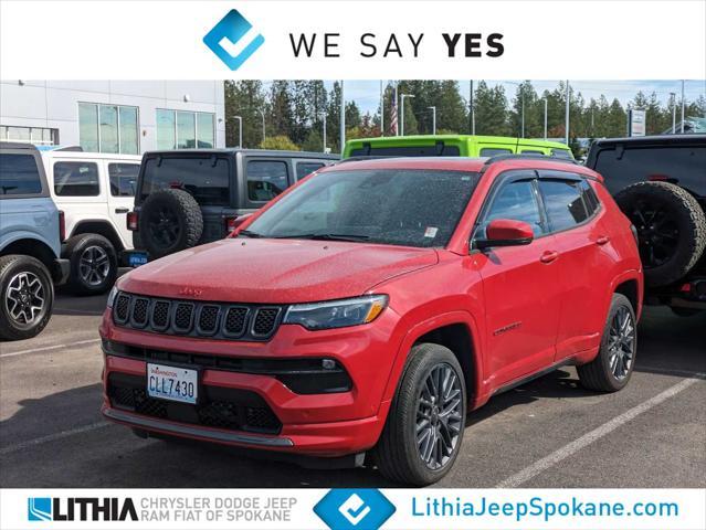 used 2023 Jeep Compass car, priced at $25,948