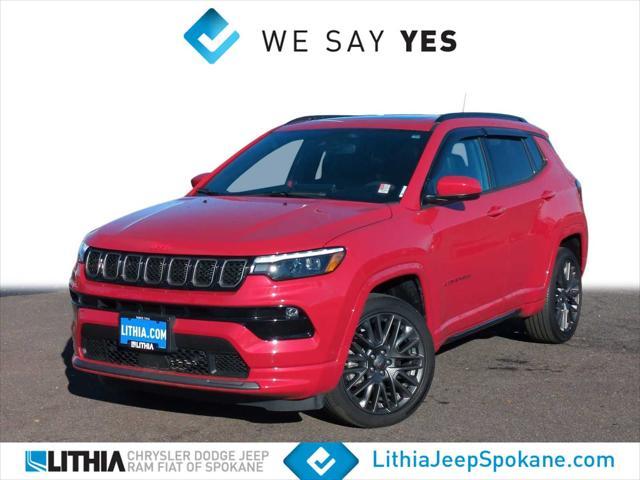 used 2023 Jeep Compass car, priced at $24,497