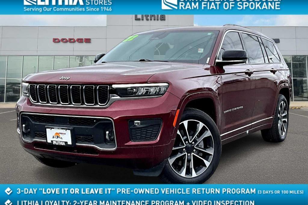 used 2022 Jeep Grand Cherokee L car, priced at $42,000