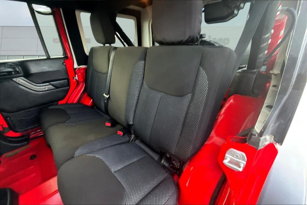 used 2016 Jeep Wrangler Unlimited car, priced at $16,900