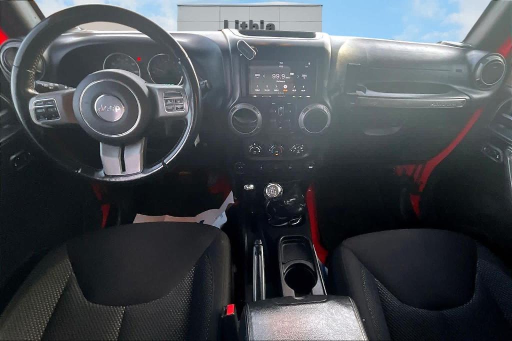 used 2016 Jeep Wrangler Unlimited car, priced at $16,900