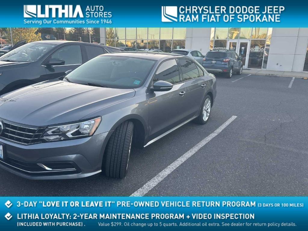 used 2019 Volkswagen Passat car, priced at $14,500