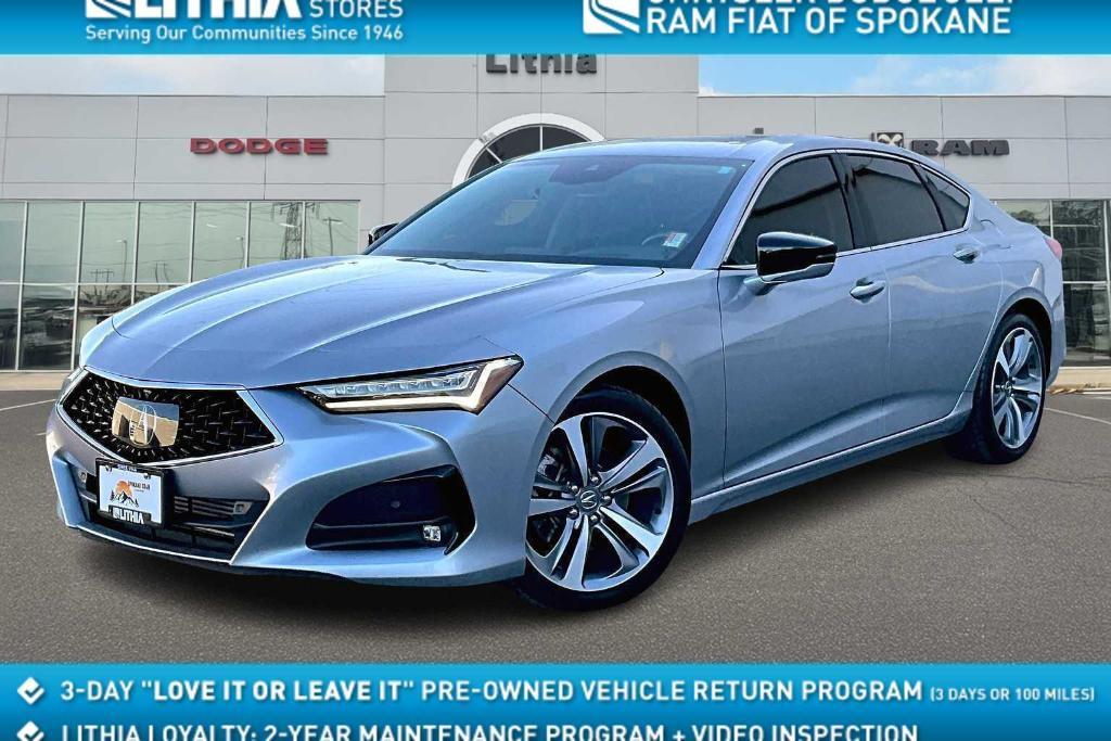 used 2021 Acura TLX car, priced at $33,900