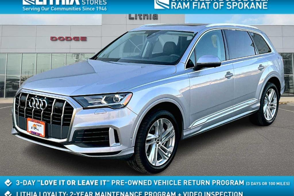 used 2022 Audi Q7 car, priced at $32,900