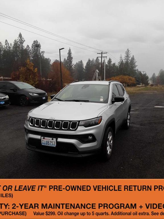 used 2024 Jeep Compass car, priced at $20,495