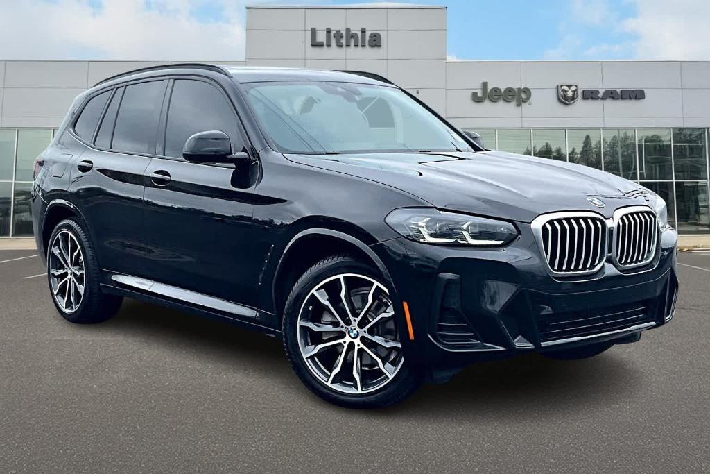 used 2022 BMW X3 car, priced at $29,200