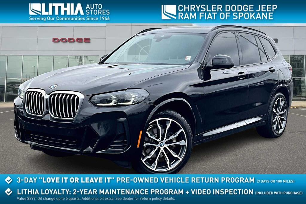 used 2022 BMW X3 car, priced at $29,200