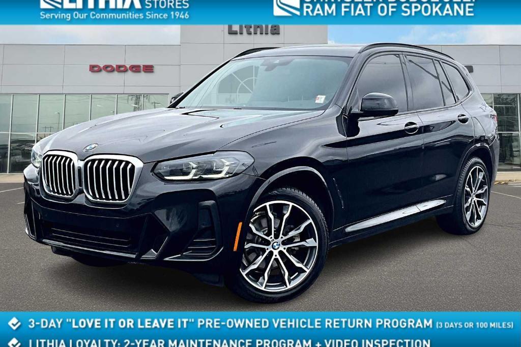 used 2022 BMW X3 car, priced at $29,200