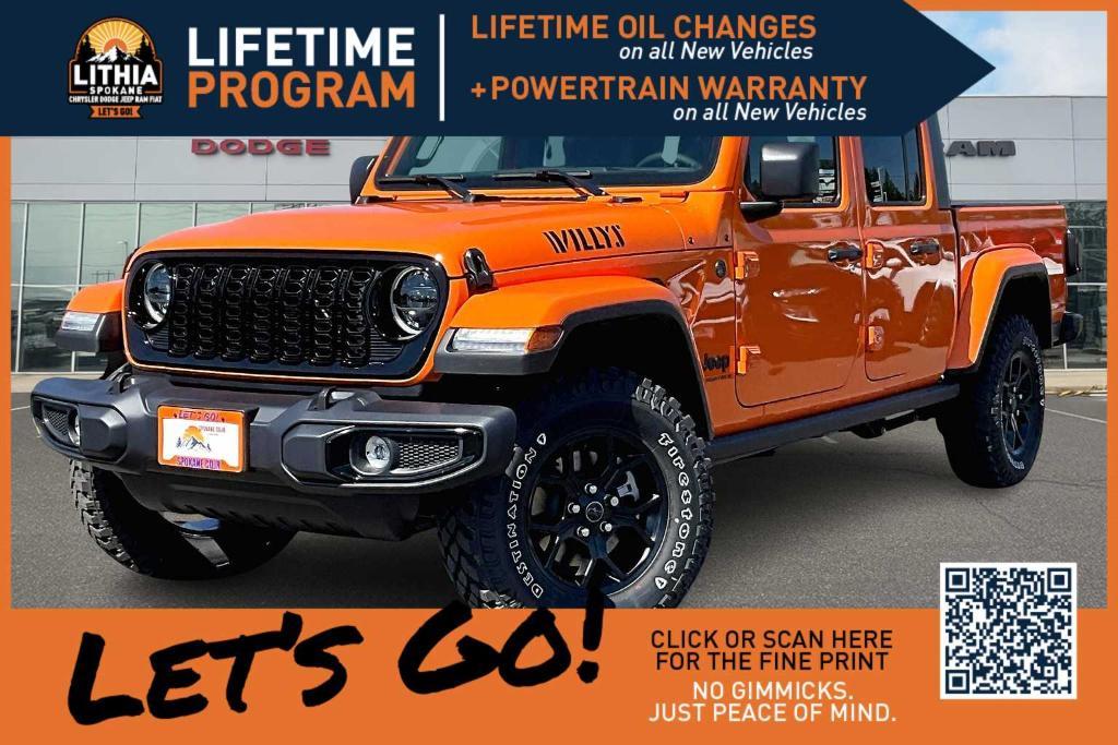 new 2025 Jeep Gladiator car, priced at $50,150