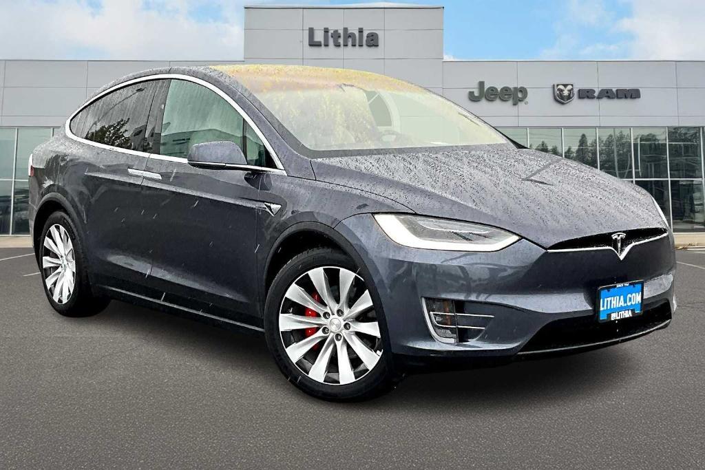 used 2020 Tesla Model X car, priced at $47,900