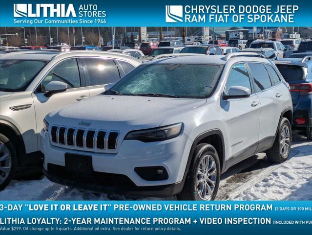 used 2021 Jeep Cherokee car, priced at $19,000